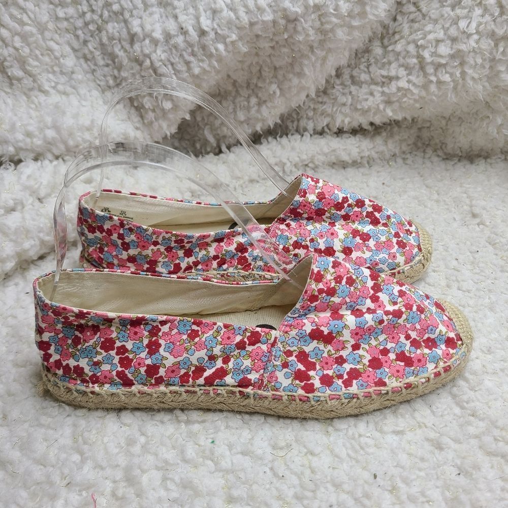 Sam Edelman Verona Multi Floral Espadrille Women's sz 6.5